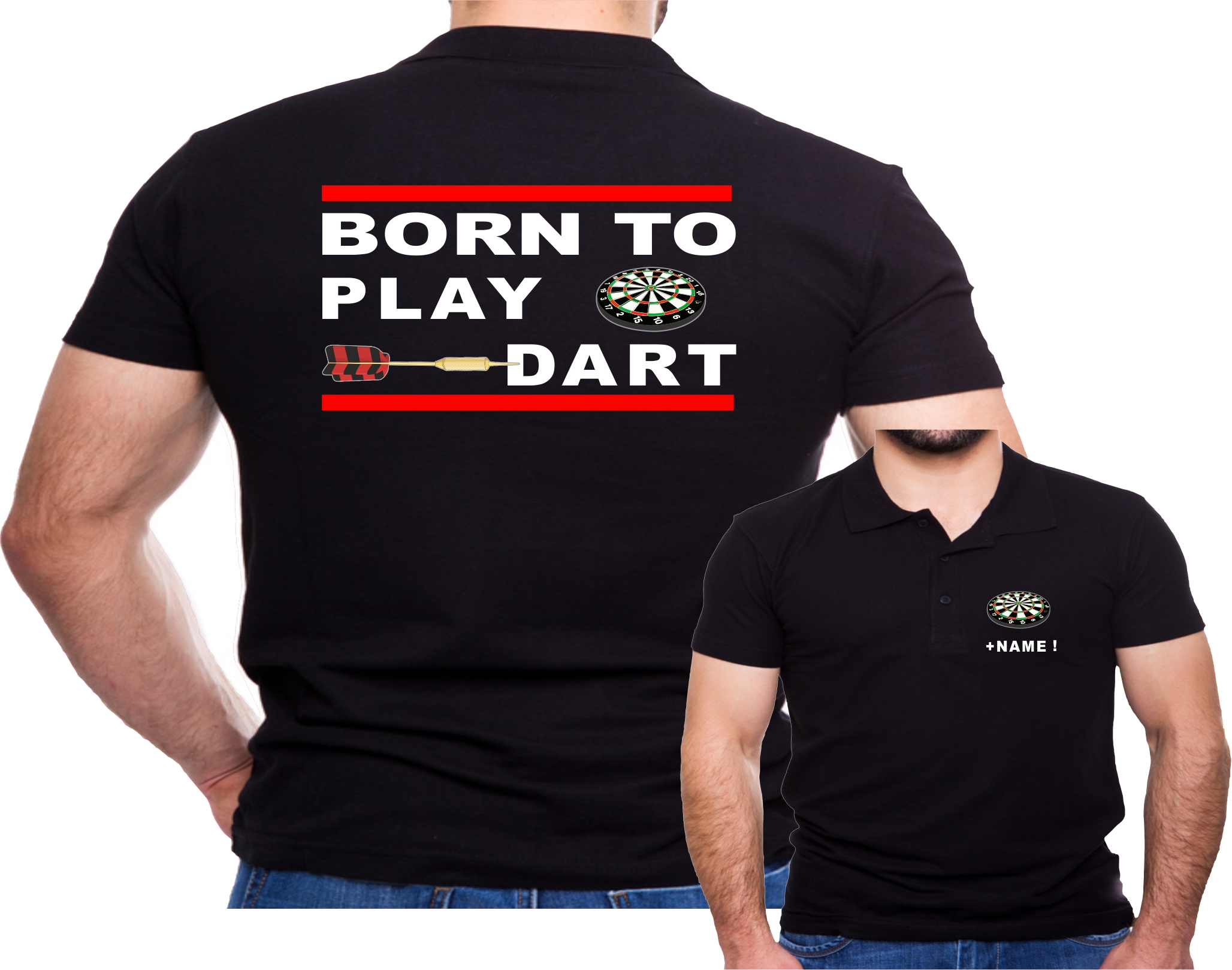 Polo-Shirt Dart Motiv 16 | Flexi-Design - Online-Shop