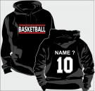 Kapuzen-Sweatshirt Basketball Motiv 12