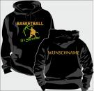 Kapuzen-Sweatshirt Basketball Motiv 17