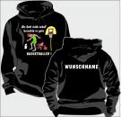 Kapuzen-Sweatshirt Basketball Motiv 1 