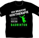 T-Shirt Badminton Motiv 24