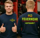 Feuerwehr Sweatshirt Pullover 112 Motiv 5