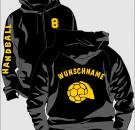 Kapuzenjacke Handball Motiv 9