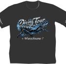 Taucher T-Shirt Tauchen Diver Diving Tour Sport Vereine Training Wunschname Motiv 12