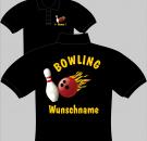 Polo-Shirt Bowling Motiv 28